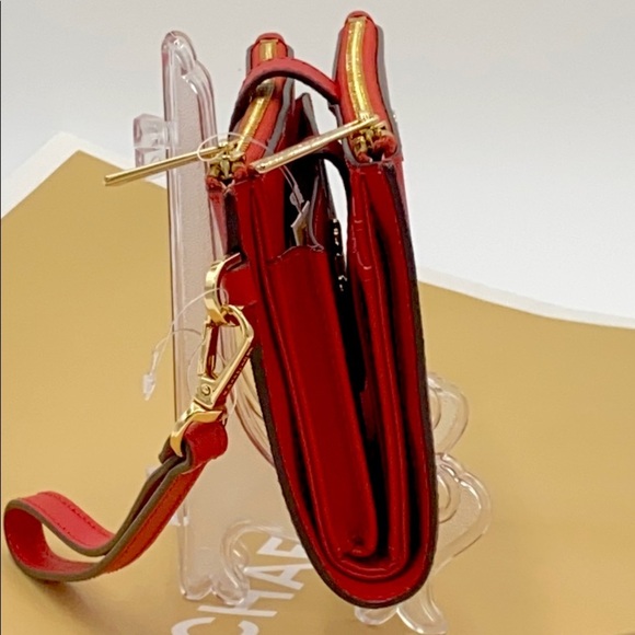 MICHAEL KORS LARGE DOUBLE ZIP WRISTLET FLAME - Picture 5 of 15